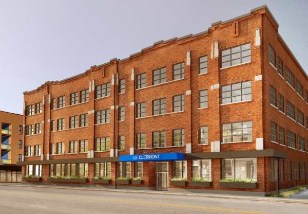 Clermont Lofts et Condos, sur le Plateau Mont-Royal