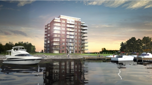 Aquasole, condos riverains à Pierrefonds