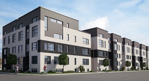 Le Marconi, condos urbains à deux pas du Parc Jarry