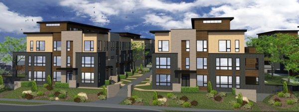 Le Quartier Urbain, condos et maisons de Ville à Lachenaie par Habitations Bellagio