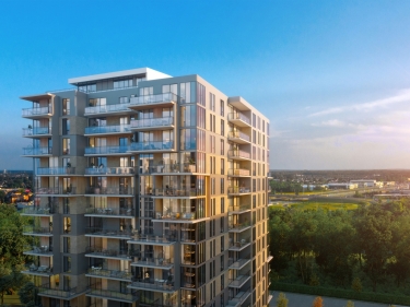Market - Condos neufs à Laval-sur-le-Lac en inscription en occupation en construction avec ascenseur avec Piscine: 2 chambres, 800 001 $ - 900 000 $