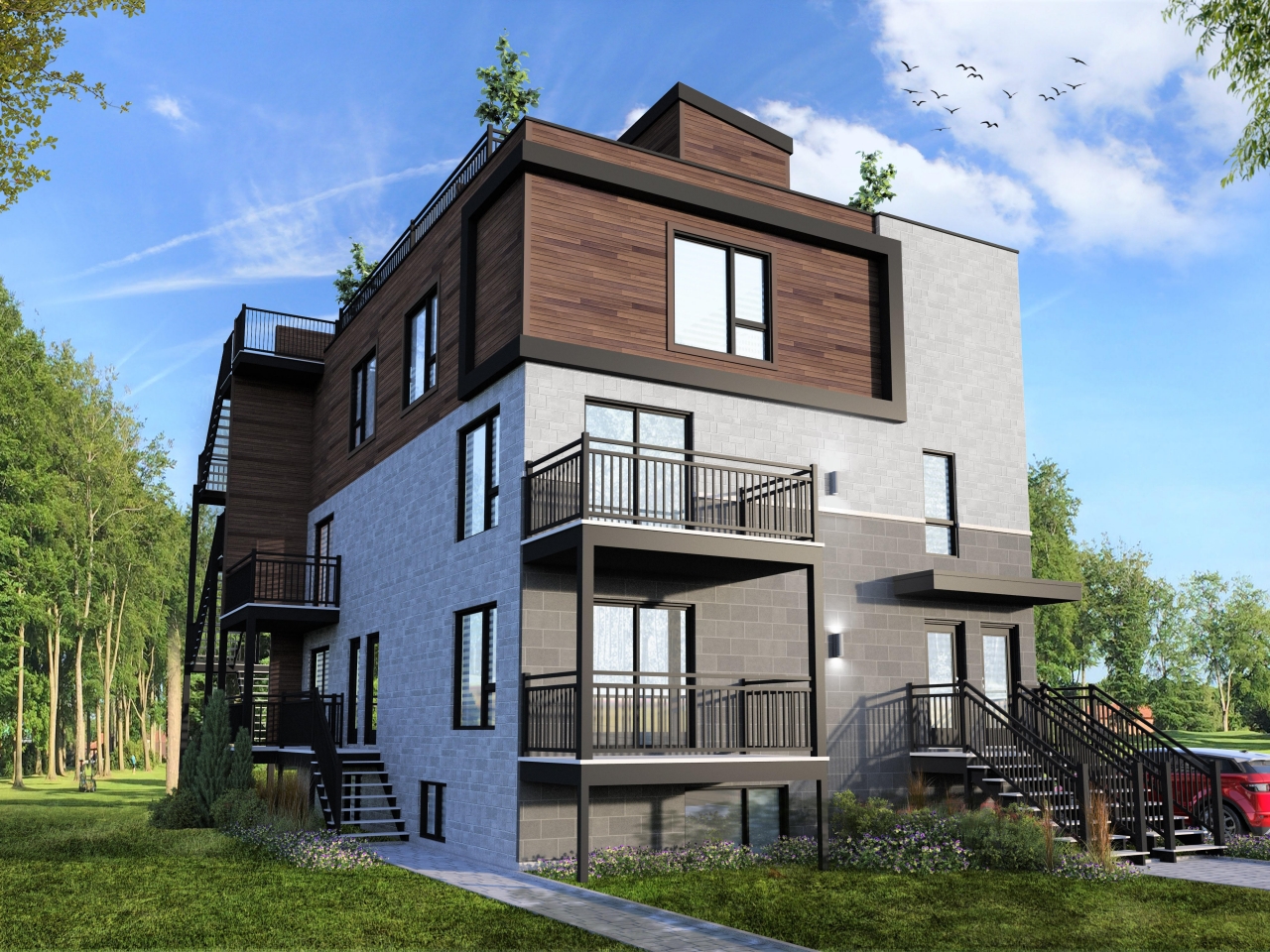 Le 232 Avenue Laval Condos à LavaldesRapides