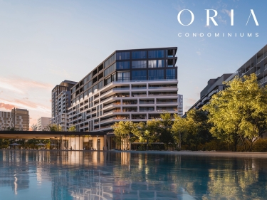 Oria Condominiums - Condos neufs à Brossard avec unités modèles en occupation avec stationnement extérieur: 500 001 $ - 600 000 $ | Guide Habitation