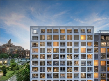 Vertica Condominiums - Condos neufs dans Ttreaultville en inscription avec units modles avec ascenseur avec stationnement extrieur prs d'une gare: 300 001 $ - 400 000 $