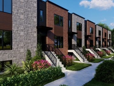 Terry Townhouses - New houses in Pointe-Claire: 4 bedrooms and more