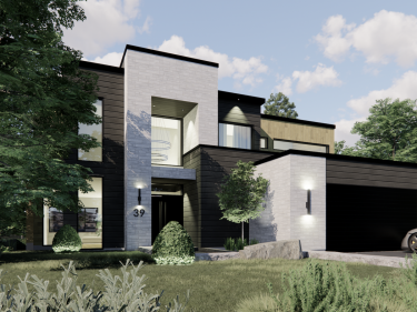 Prestige Chambry - Maisons neuves dans le Quartier des lumires (Montral) en construction avec stationnement extrieur: > 1  000 001 $