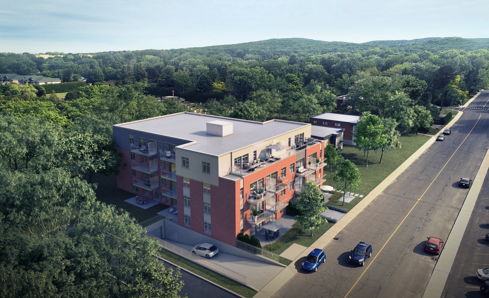 Aera SaintBruno Condo appartement neuf à louer à SaintBrunode
