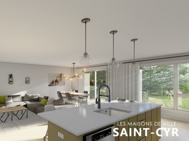Les Maisons de ville Saint-Cyr - Maisons neuves  Pointe-aux-Trembles: 4 chambres et plus