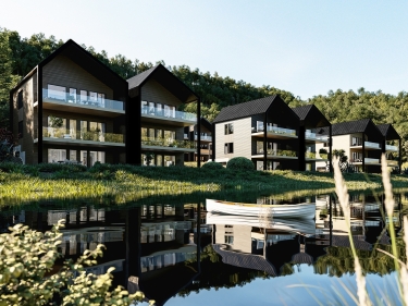 Escencia sur le Lac - Maisons neuves à Saint-Donat avec unités modèles: 3 chambres, 300 001 $ - 400 000 $