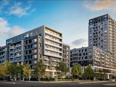 Novia - Condos neufs à Longueuil avec unités modèles avec stationnement extérieur près du métro: 2 chambres, 800 001 $ - 900 000 $ | Guide Habitation