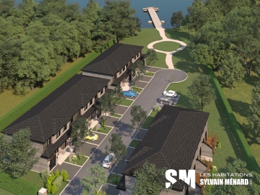 1280 sur le Lac par Les Habitations Sylvain Ménard - Maisons neuves au Québec: 500 001 $ - 600 000 $