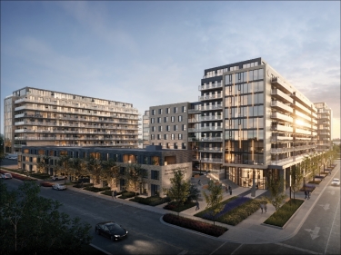 Westpark | Condos Locatifs - Location neuve  Dorval avec units modles en construction avec Piscine: 4 chambres et plus, 800 001 $ - 900 000 $