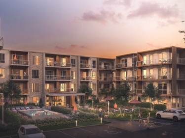 Condo 1 chambre Otterburn Park | Vallem sur l'eau - Collection Montagnarde - Mod�les de condo ou de maison