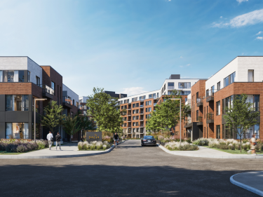 Quartier Dalia | Condos locatifs  Saint-Laurent - Location neuve  Saint-Laurent dans Mercier avec gym: 1 chambre
