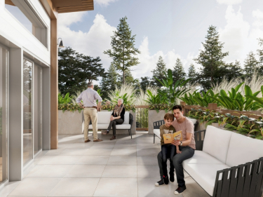 Le Blondin appartements en location - Location neuve en Outaouais � Sainte-Ad�le pr�s d'une gare