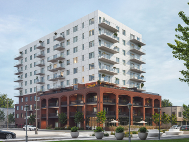 Le Miner - Condos locatifs raffin�s � Granby - Location neuve � Candiac avec stationnement int�rieur pr�s du m�tro: Studio/loft