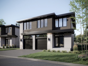 Grandeur Nature | Urbanova - Maisons neuves � L'�le-Bizard-Sainte-Genevi�ve En occupation En construction avec stationnement ext�rieur pr�s du m�tro avec Piscine: 3 chambres, > 1&nbsp; 000 001&nbsp;$