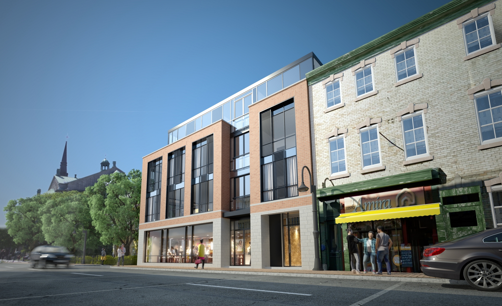500 StJean Condos à Québec