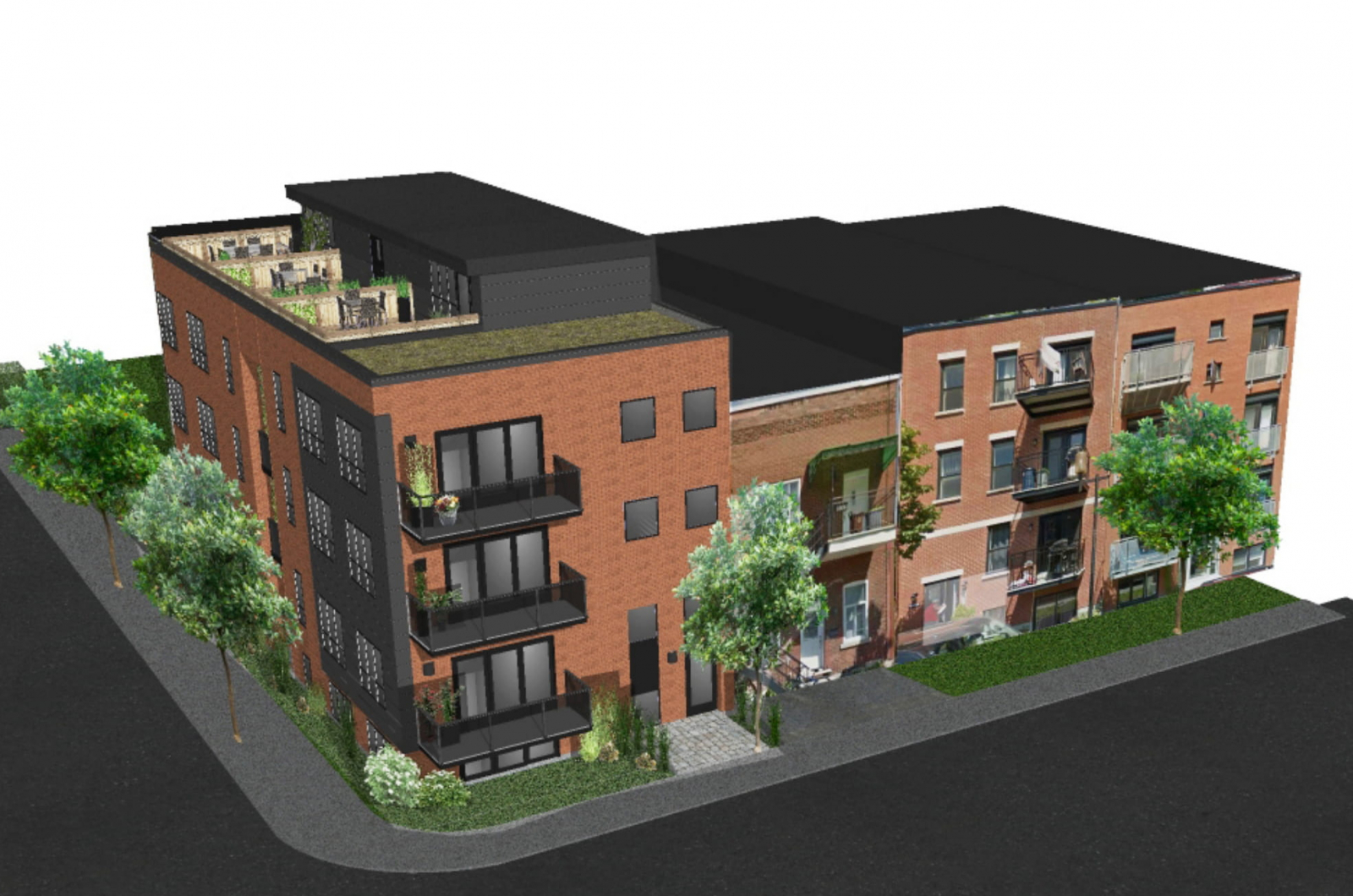Le Hadley Condos dans CôteSaintPaul