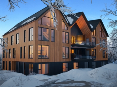 Arborescence - Condos Ski-In  Ski-Out - Condos neufs à Les Coteaux en occupation près d'une gare: 4 chambres et plus, 800 001 $ - 900 000 $